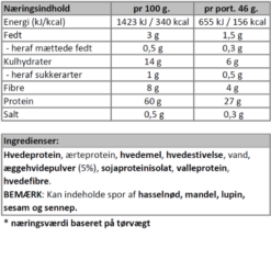 Næringsindhold - pastapenne-