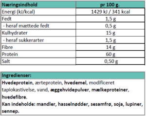 Næringsindhold lasagneplader