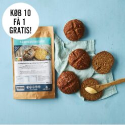 4-korns proteinboller brødmix