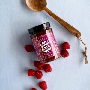 Sikkerfri hindbærmarmelade