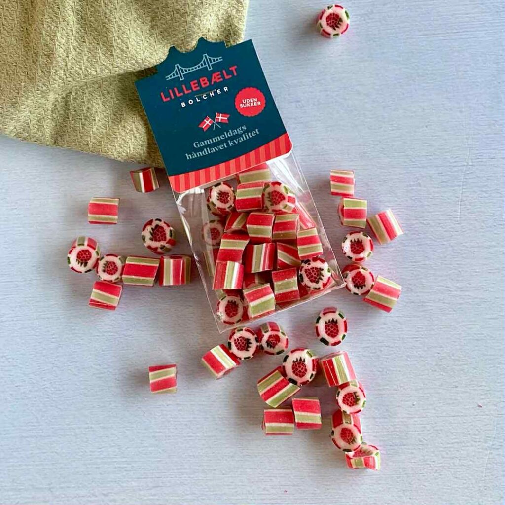 Hindbær bolcher (sukkerfri)