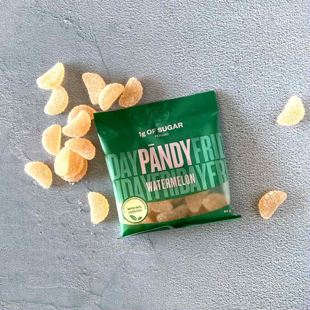 Vingummi med vandmelon